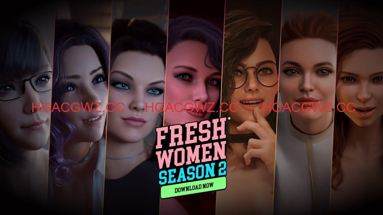 【SLG/中文/动态/CV】新生也疯狂第2季 + 第1季最终支持者版【PC+安卓+MAC/32.8G】FreshWomen – Season 2 + Season 1